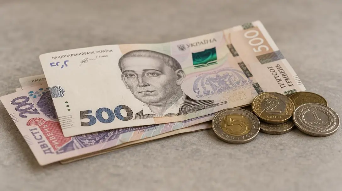 Ile jest warta 1 hrywna ukraińska?