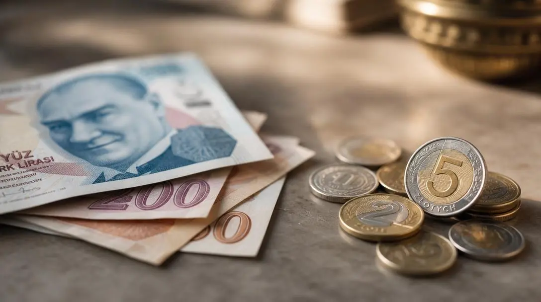Jaka jest obecna wartość 1 liry tureckiej w złotych?