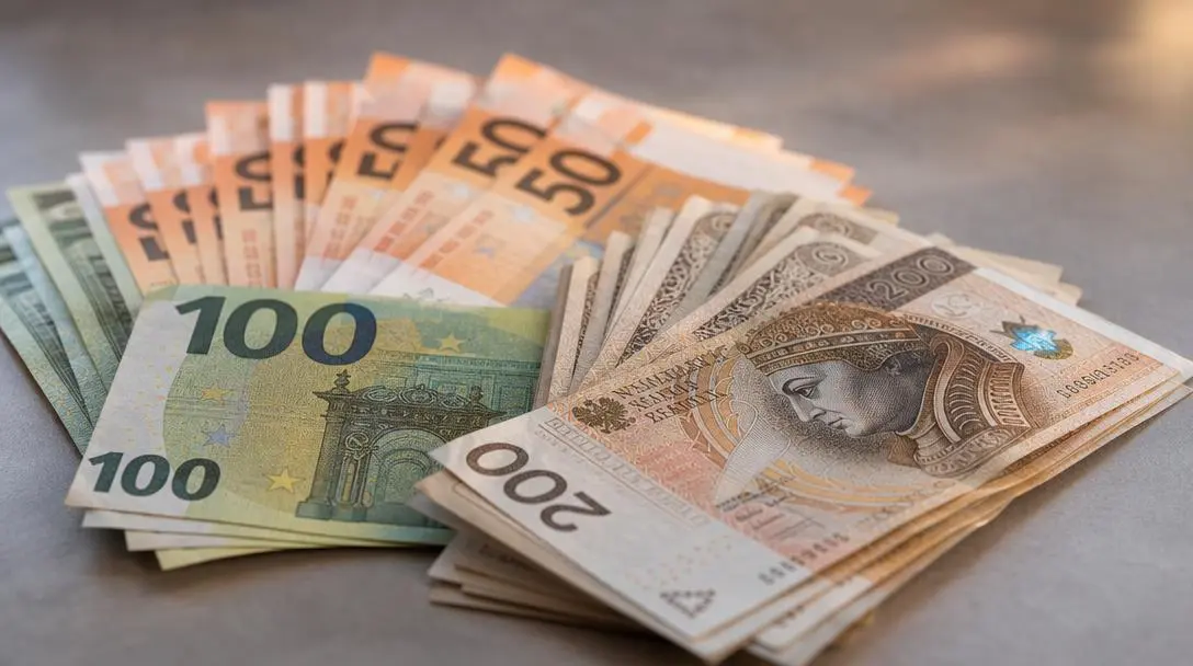 Ile wynosi 70 euro w polskich złotych?
