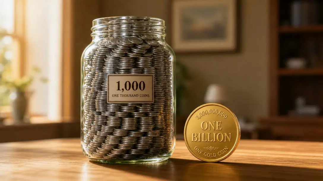 Ile milionów to 1 miliard?